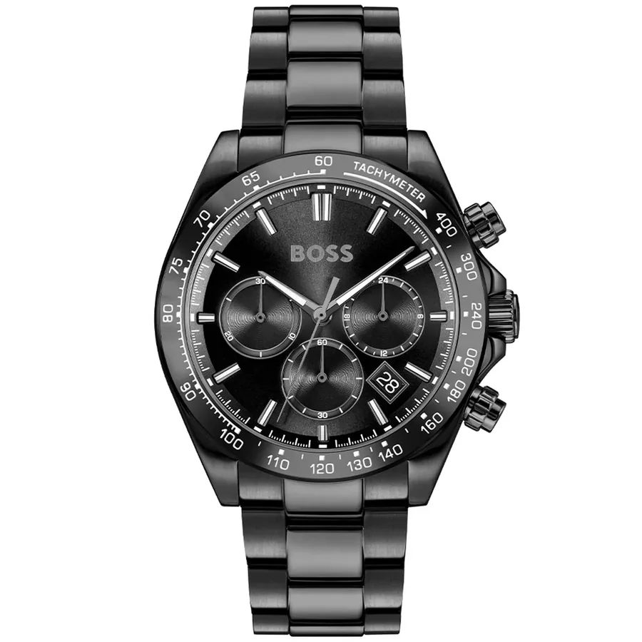 Hugo Boss Hero 2.0 43mm Black Dial, front view