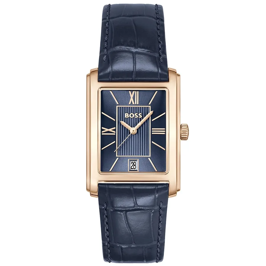 Hugo Boss Principle Dress 39mm Blue Dial, front view