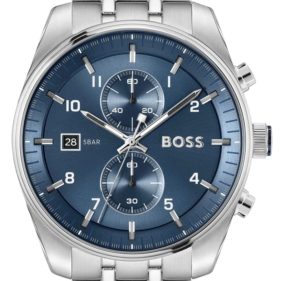 Hugo Boss Skytraveller 44mm Chronograph Blue Dial, view 2