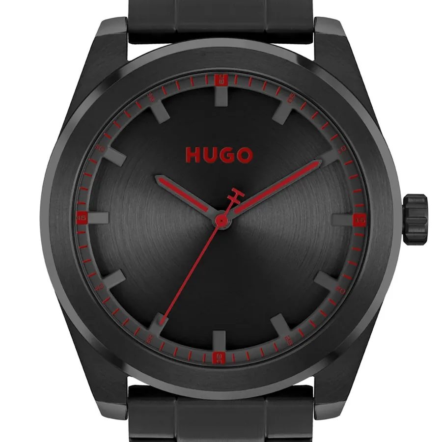HUGO Bright 42mm Black Dial, view 2