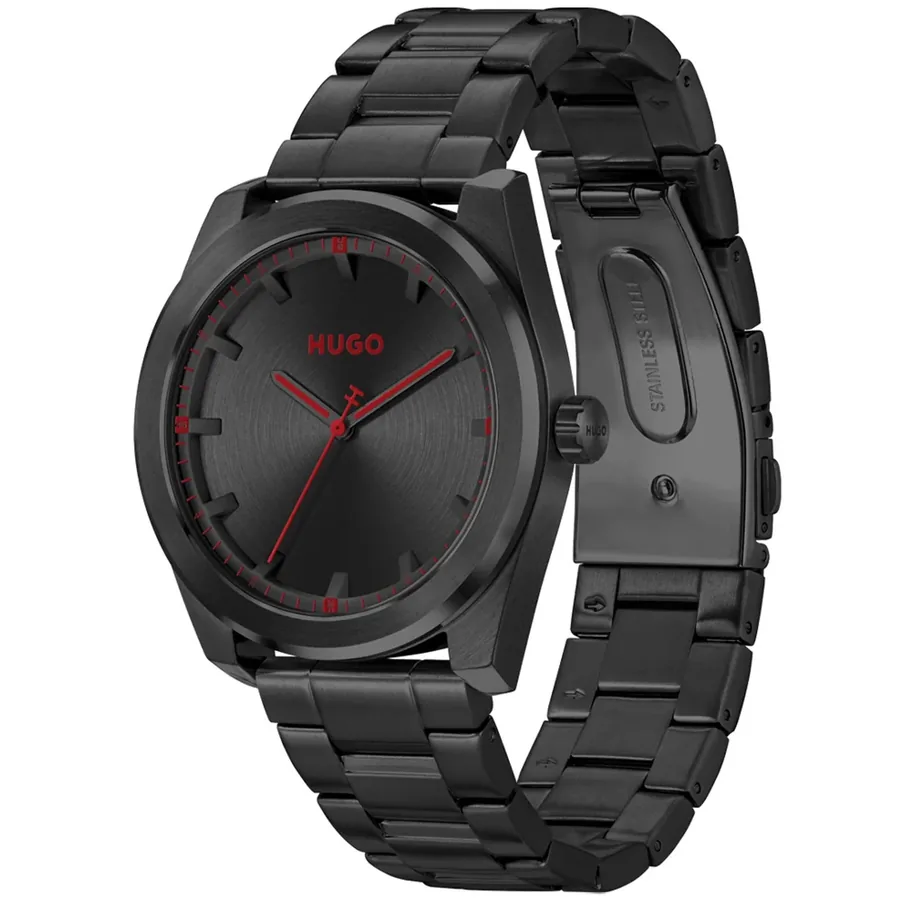 HUGO Bright 42mm Black Dial, view 3