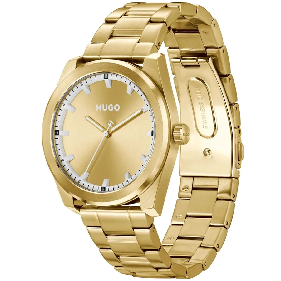 HUGO Bright 42mm Gold Dial, view 3