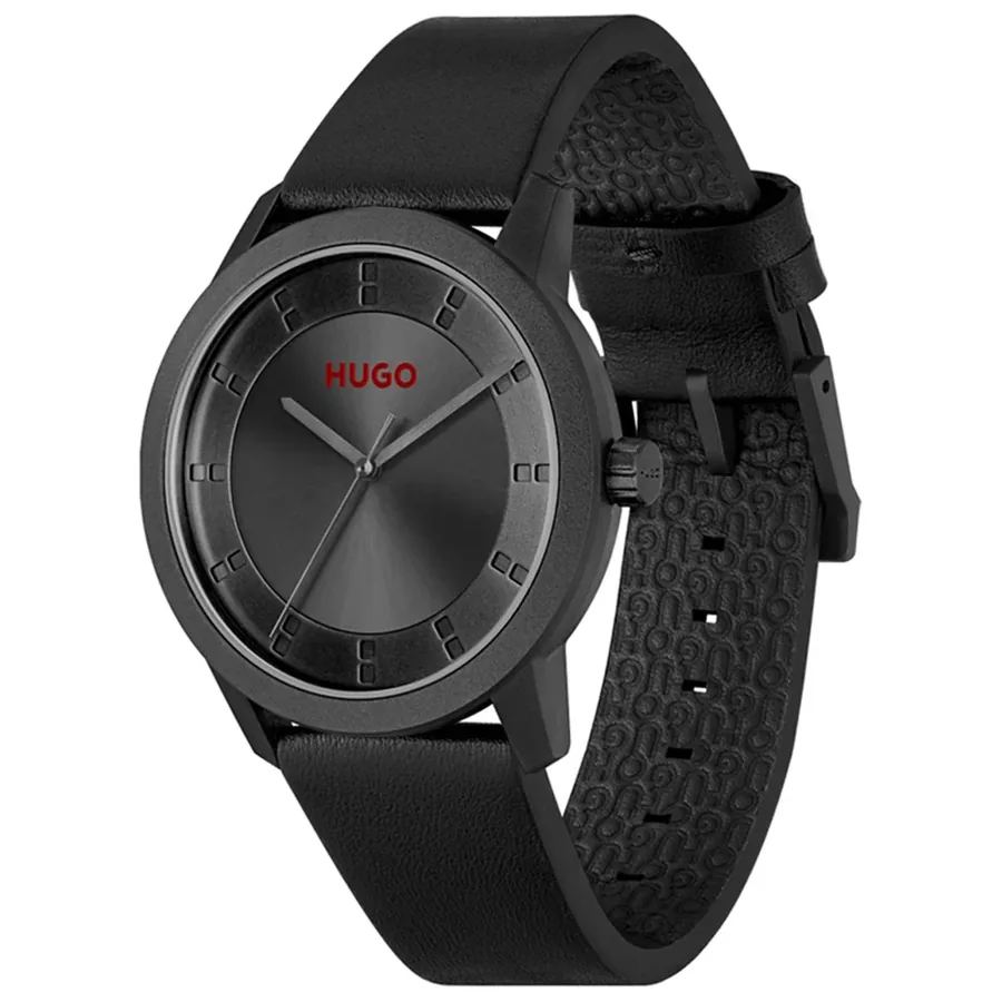HUGO Ensure Sustainable 42mm Black Dial, view 3