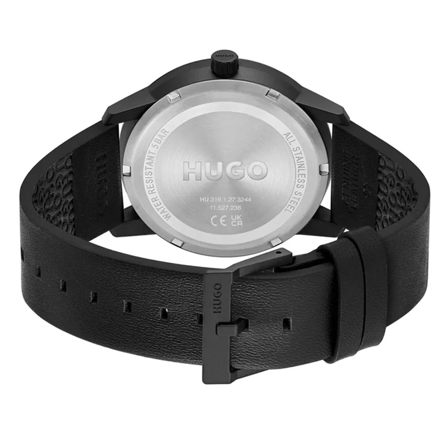 HUGO Ensure Sustainable 42mm Black Dial, view 4