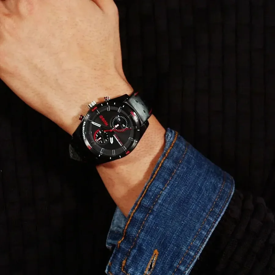 HUGO Fast 44mm Black Dial, view 7