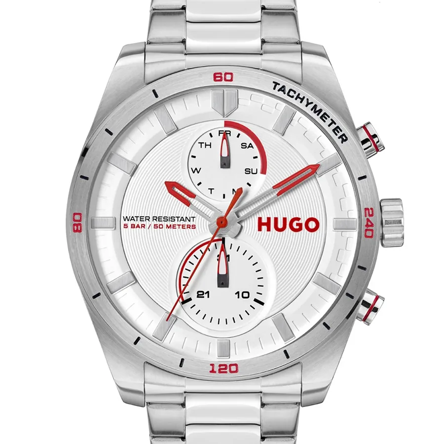 HUGO Fast 44mm White Dial, view 2
