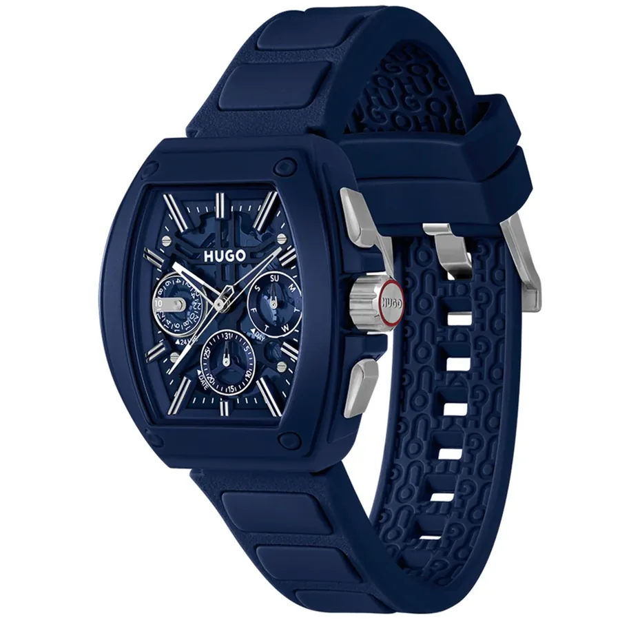 HUGO ID Skeleton 42x47mm Blue Dial, view 3