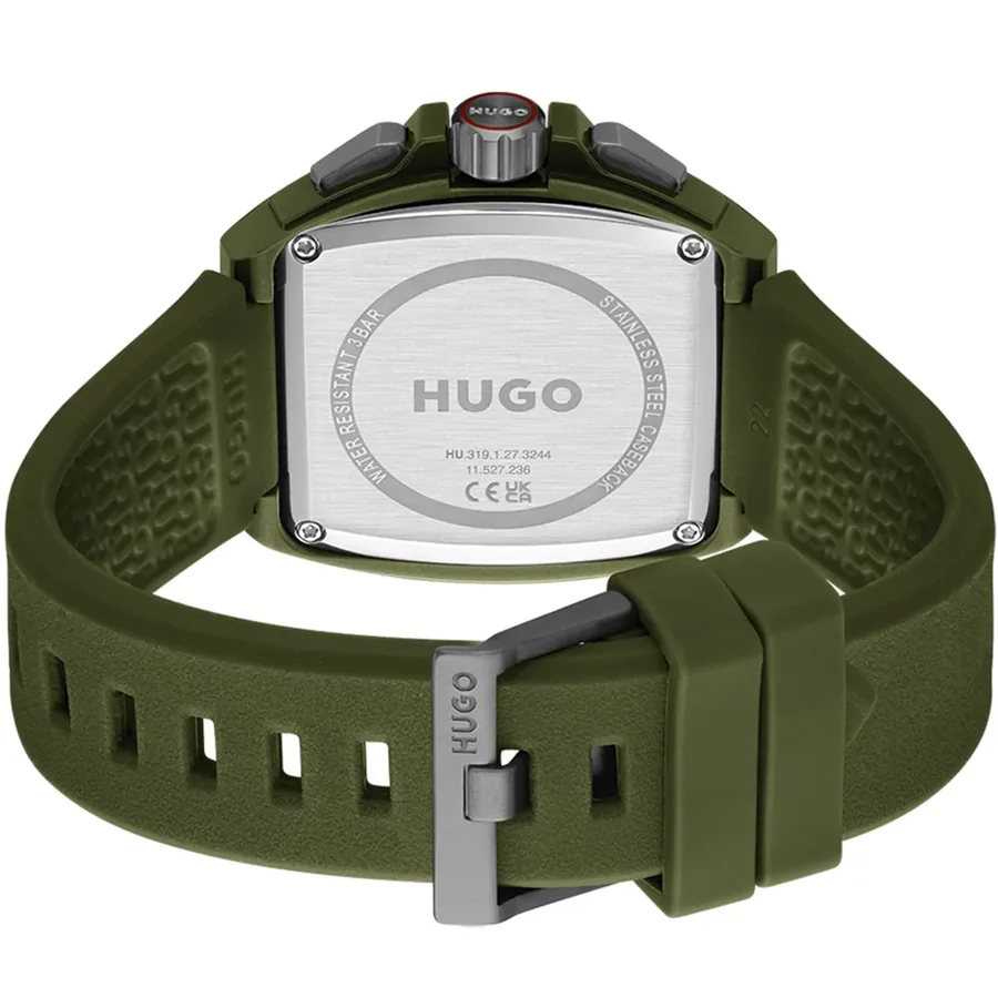 HUGO ID Skeleton 42x47mm Green Dial, view 5