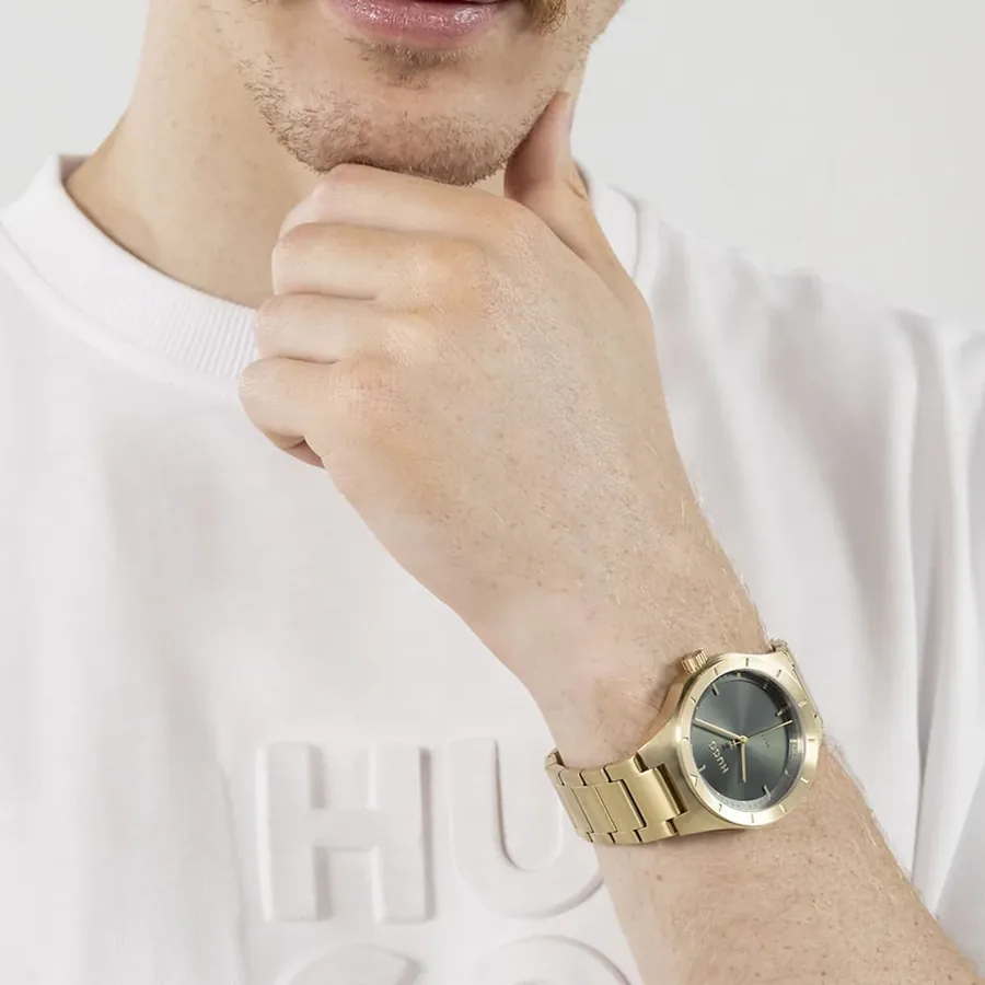 HUGO LIT 42mm Green Dial, view 5