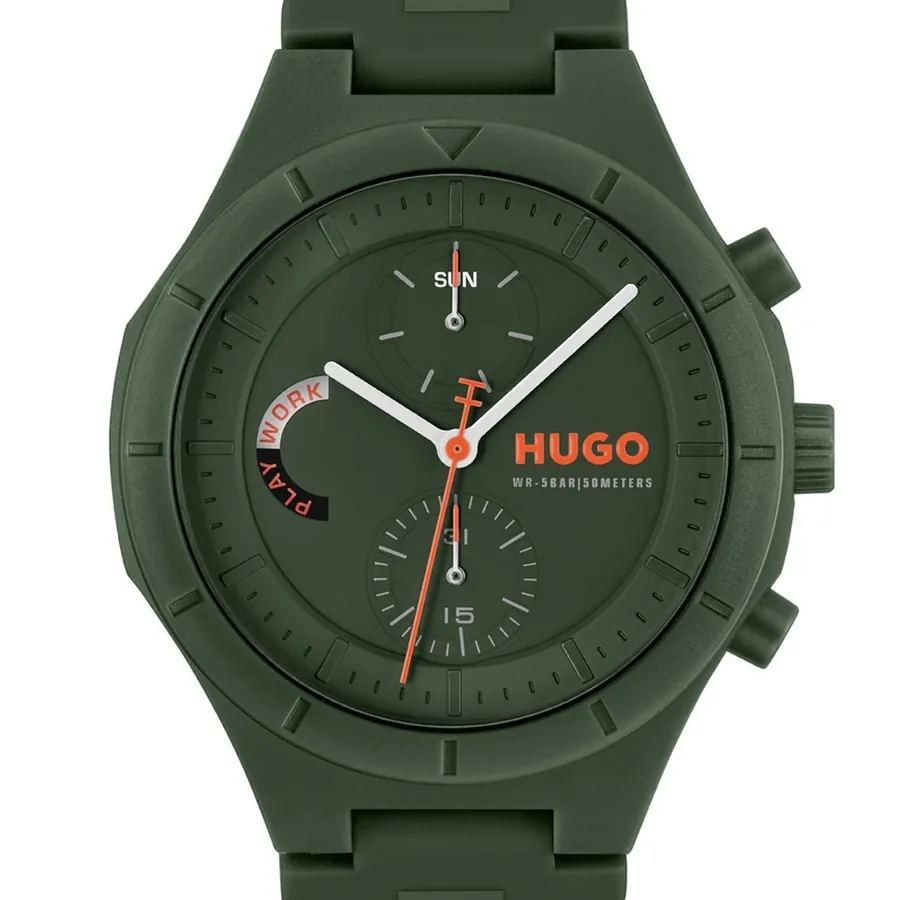 HUGO Lit Multi 44mm Green Dial, view 2