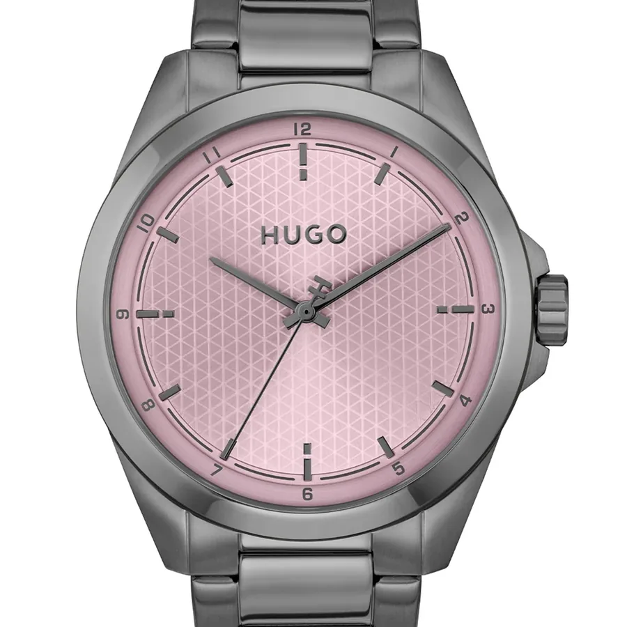 HUGO Seam 41mm Pink Dial, view 3