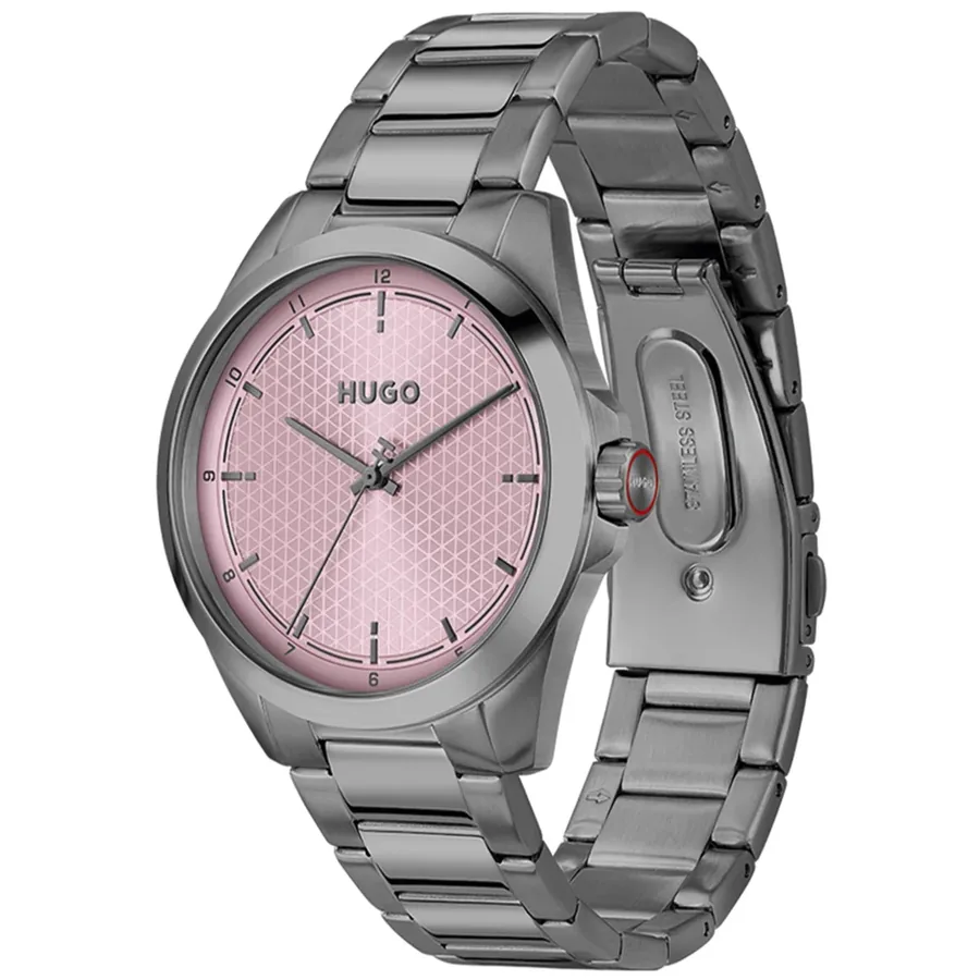 HUGO Seam 41mm Pink Dial, view 4