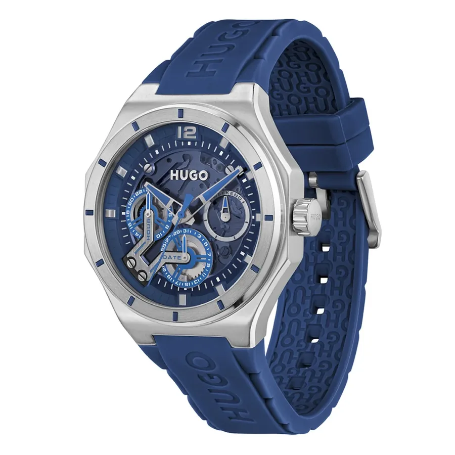 HUGO Skeleton 44mm Blue Dial, view 3