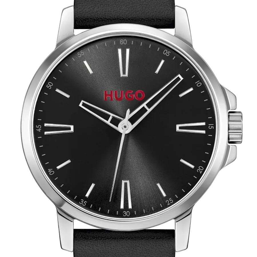 HUGO Smooth 41mm Black Dial, view 3