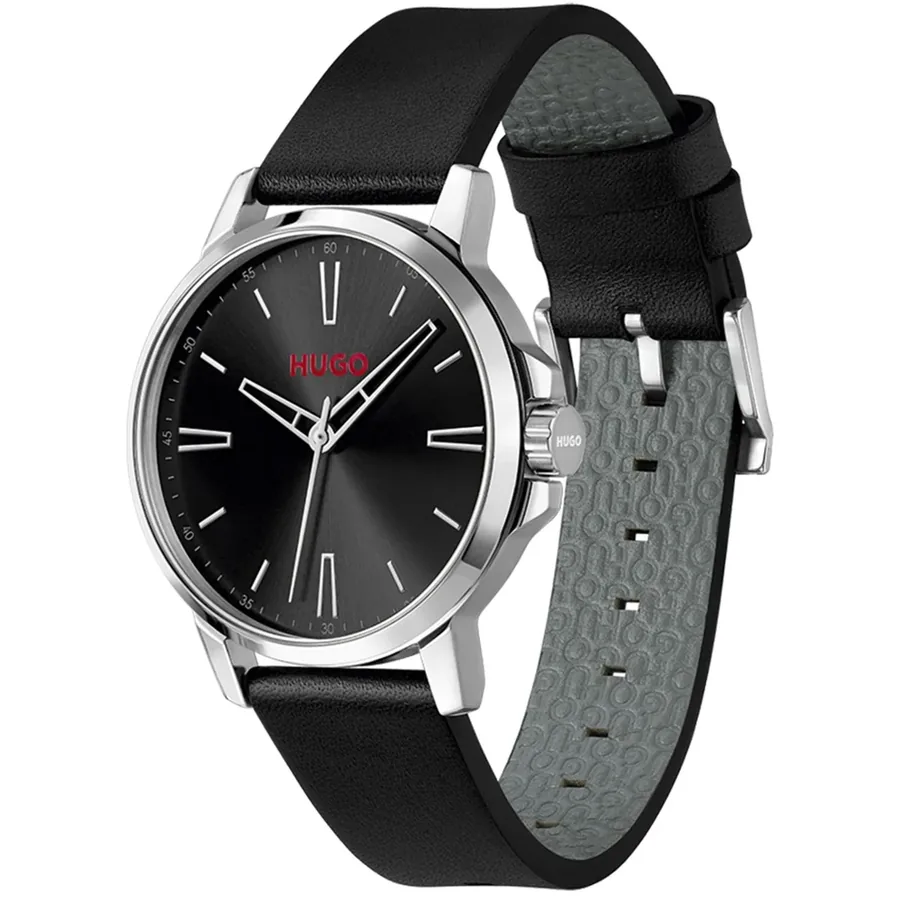 HUGO Smooth 41mm Black Dial, view 4
