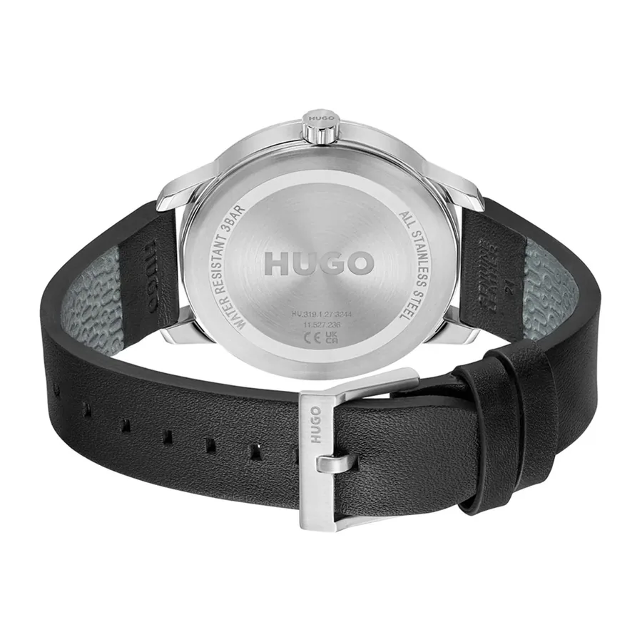HUGO Stamp 44mm Black Dial, view 4