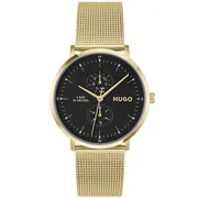 Black dial / Gold-tone
