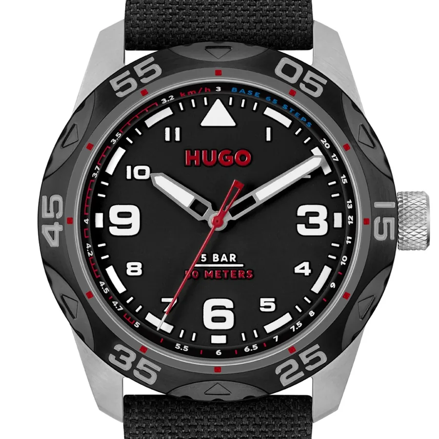 HUGO Trek 42mm Black Dial, view 2