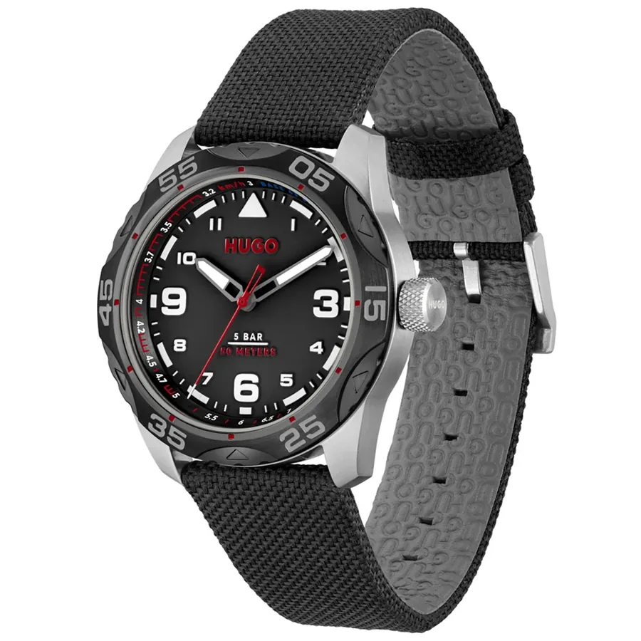HUGO Trek 42mm Black Dial, view 3