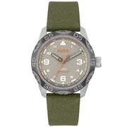 Grey dial / Green