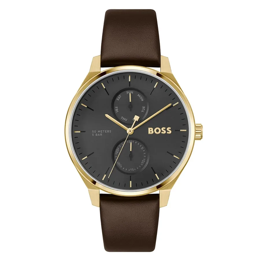HUGO Tyler 43mm Black Dial, front view