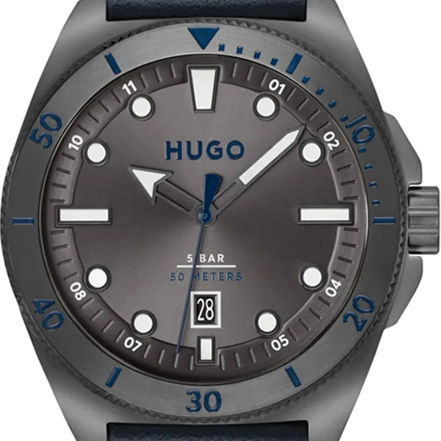 HUGO Visit 44mm Grey Dial, view 2