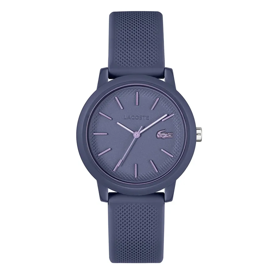 Lacoste 12.12 36mm Purple Dial, front view