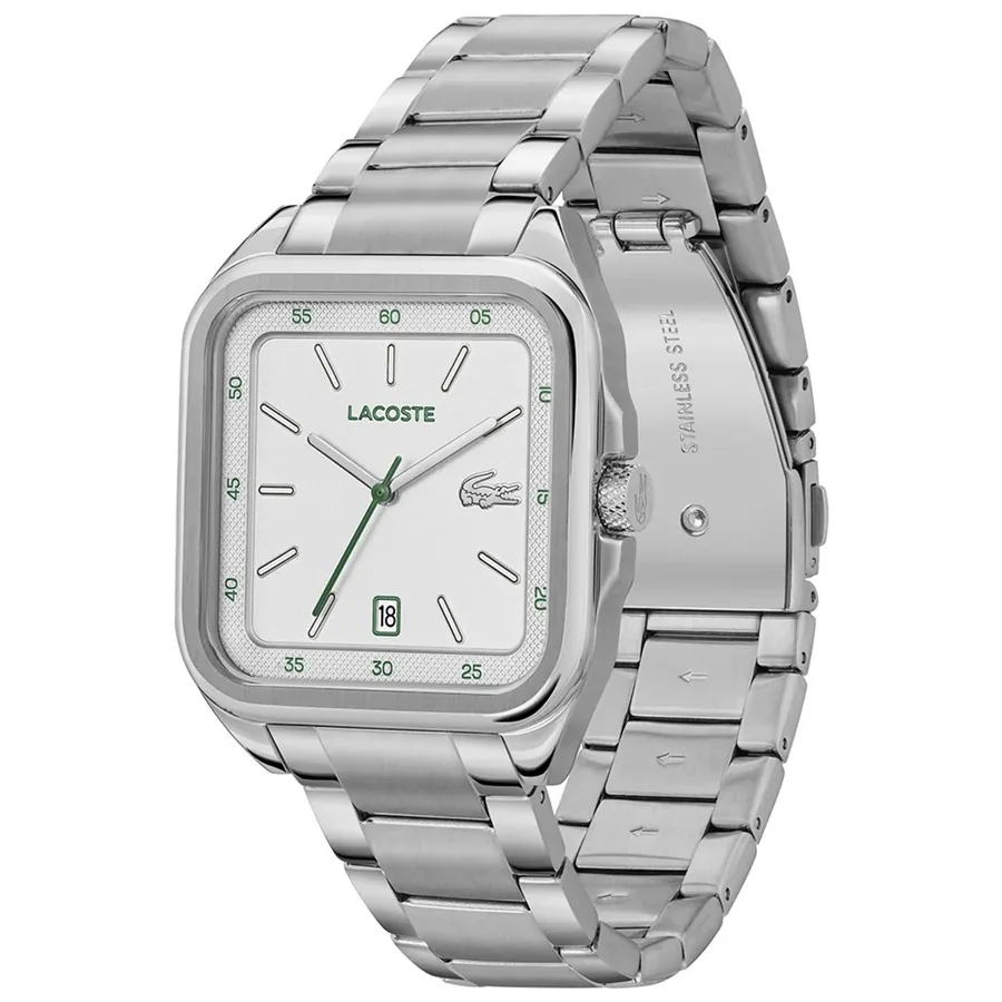 Lacoste 12.12 39x32mm Silver Dial, view 3
