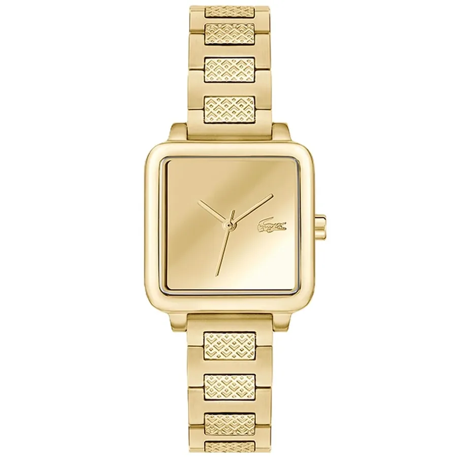 Lacoste 12.12 Leap 26x26mm Gold Dial, front view