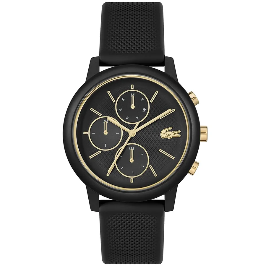Lacoste 12.12 Move 42mm Black Dial, Ref. 2011469, front view