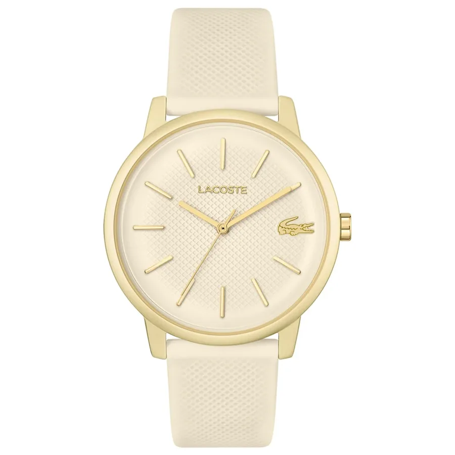 Lacoste 12.12 Move 42mm Pearlescent Dial, front view