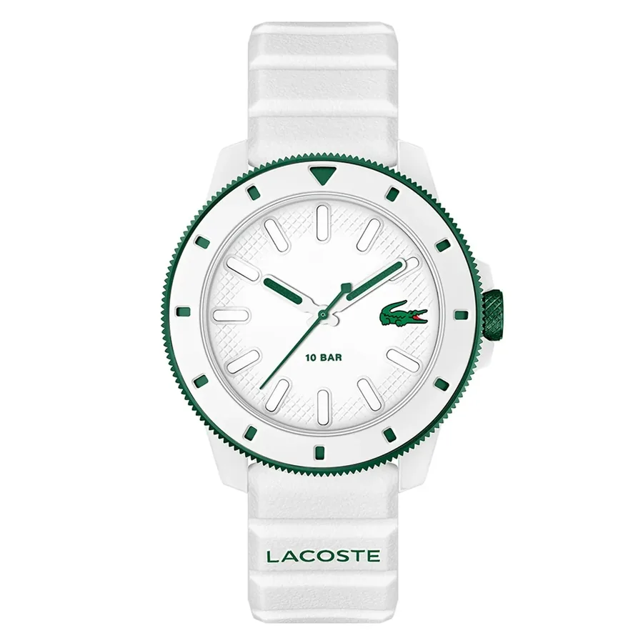 Lacoste 12.12 Scuba 43mm White Dial, front view