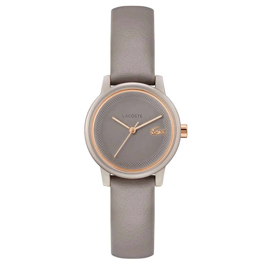 Lacoste 12.12 Swift 26mm Greyish Brown Dial, front view