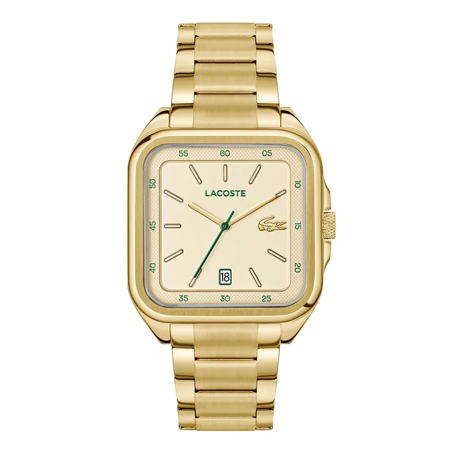 Lacoste 12.12 Up 39x32mm Gold Dial, front view