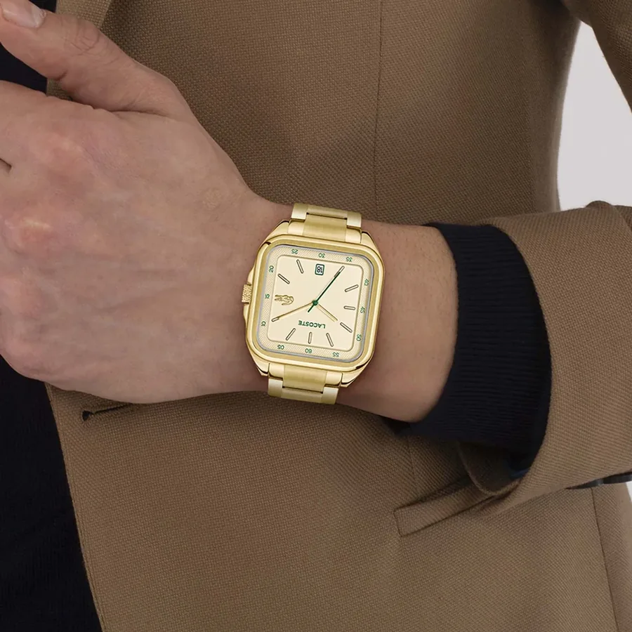 Lacoste 12.12 Up 39x32mm Gold Dial, view 5