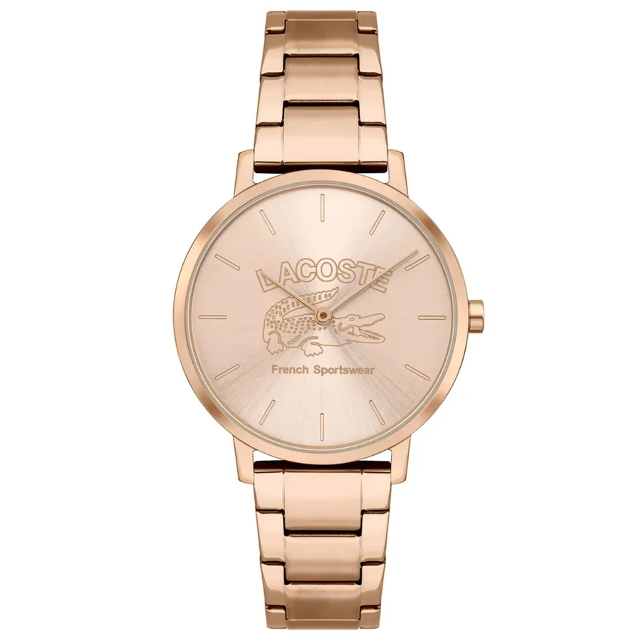 Lacoste 35mm Rose Gold Dial, front view