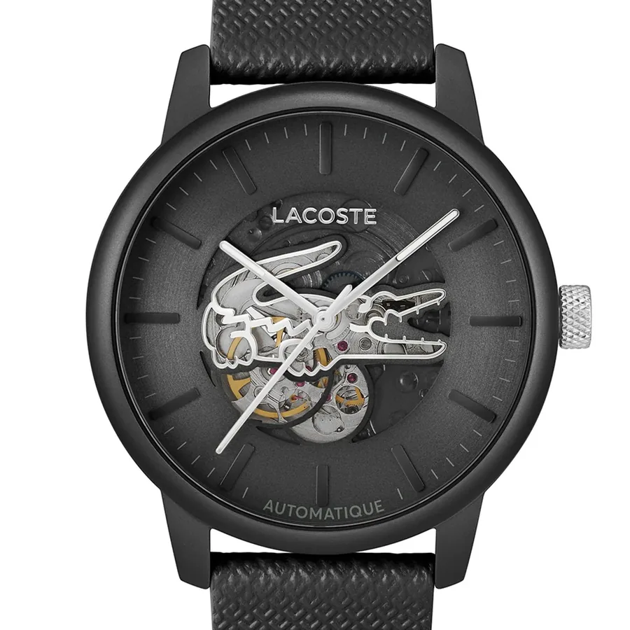 Lacoste 44mm Automatic Black Dial, view 2
