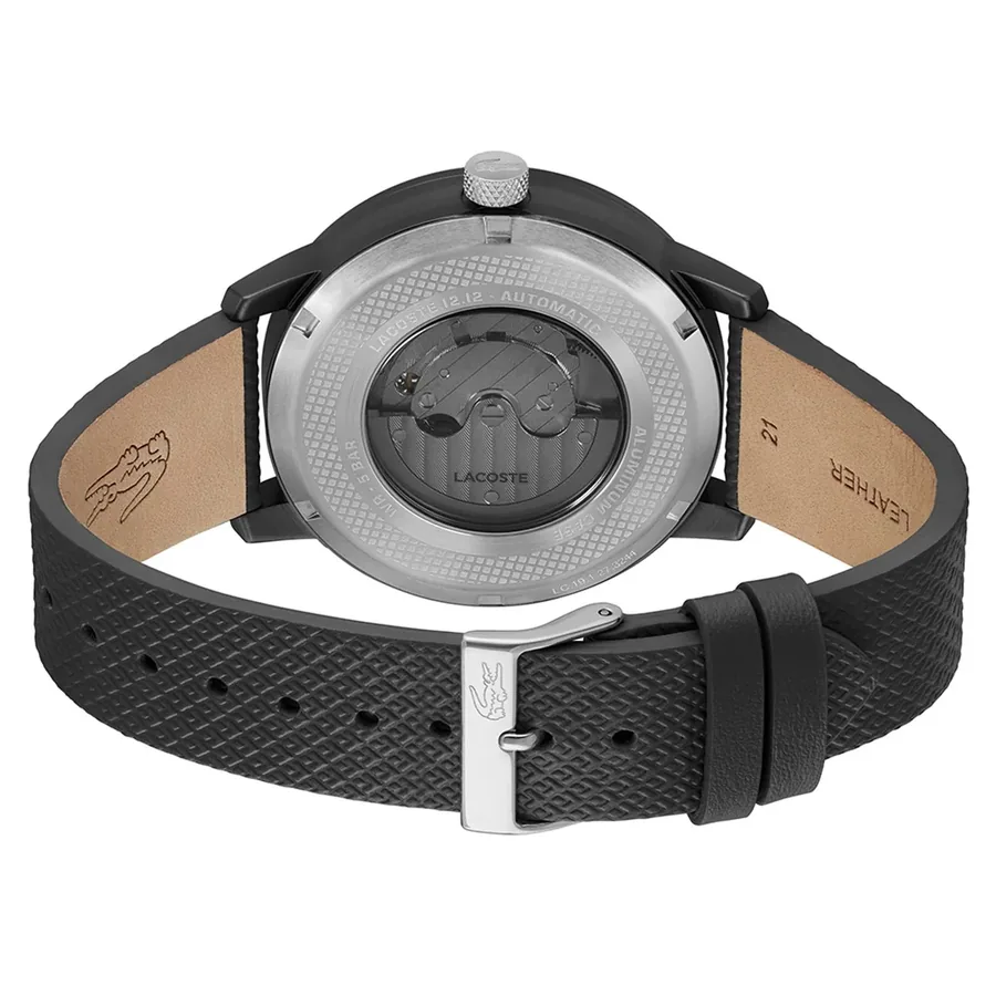 Lacoste 44mm Automatic Black Dial, view 4