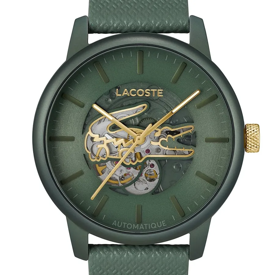Lacoste 44mm Automatic Khaki Dial, view 3