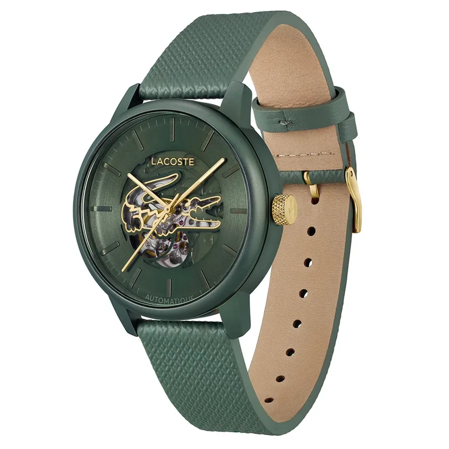 Lacoste 44mm Automatic Khaki Dial, view 4
