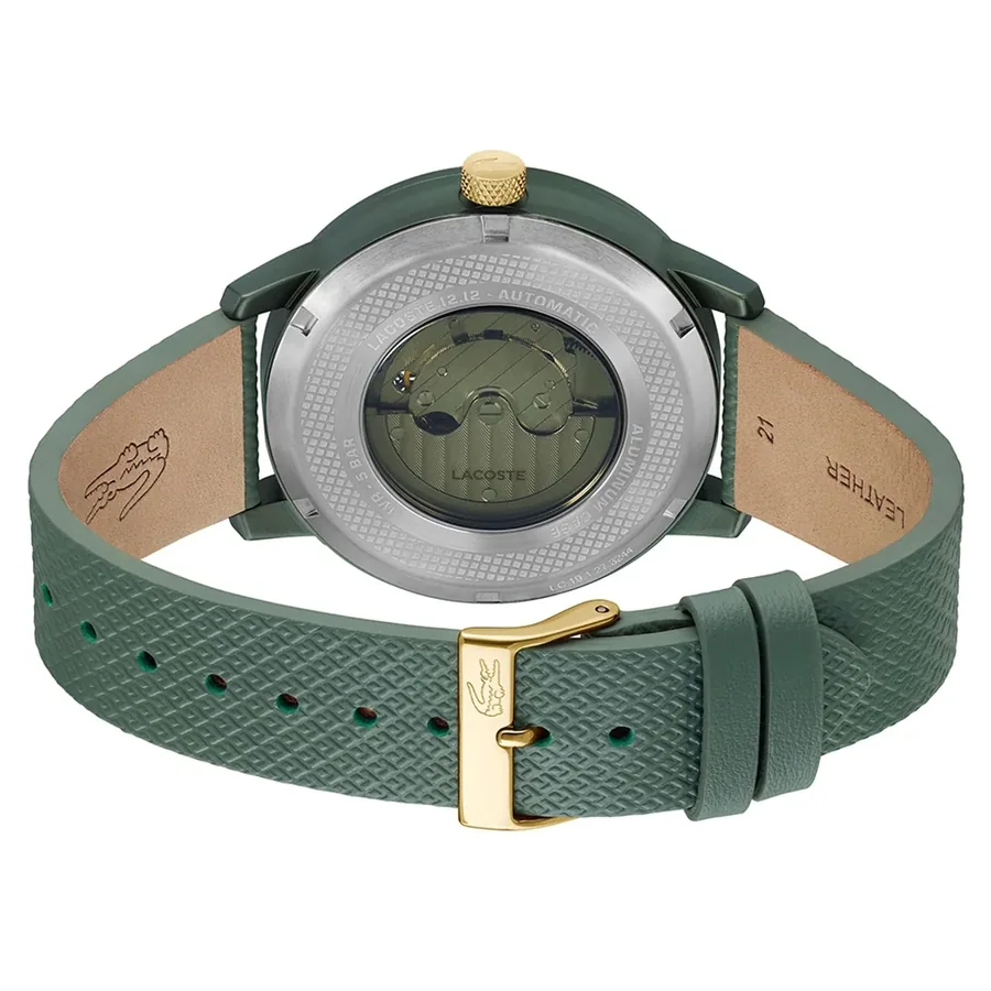 Lacoste 44mm Automatic Khaki Dial, view 5