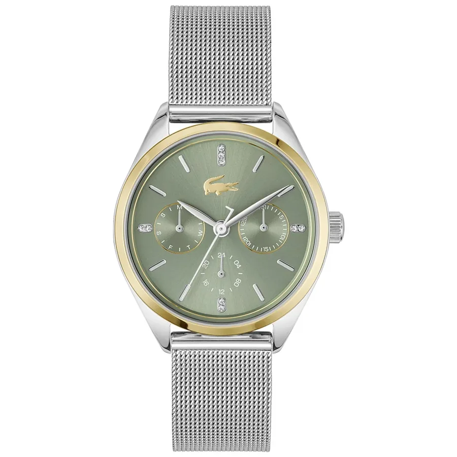 Lacoste Atena 34mm Green Dial, front view