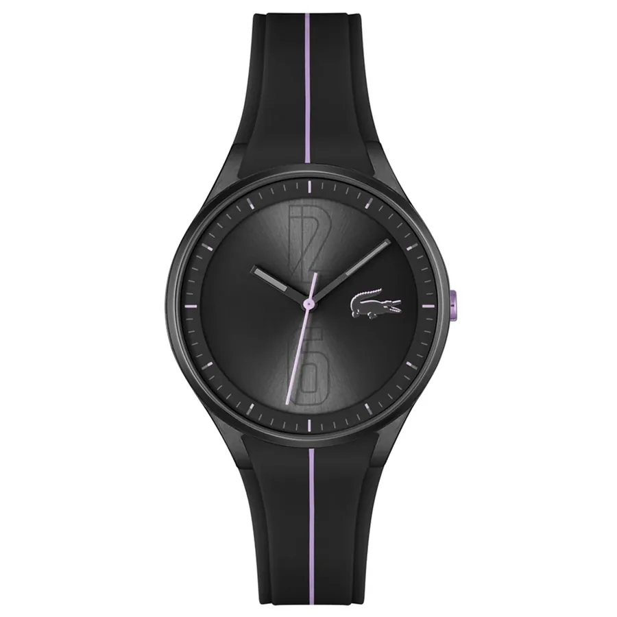 Lacoste Atlanta 36mm Black Dial, front view