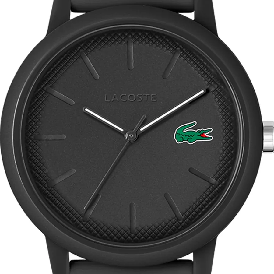 Lacoste Black Dial, Black Rubber Strap, Ref. 2011171, view 2