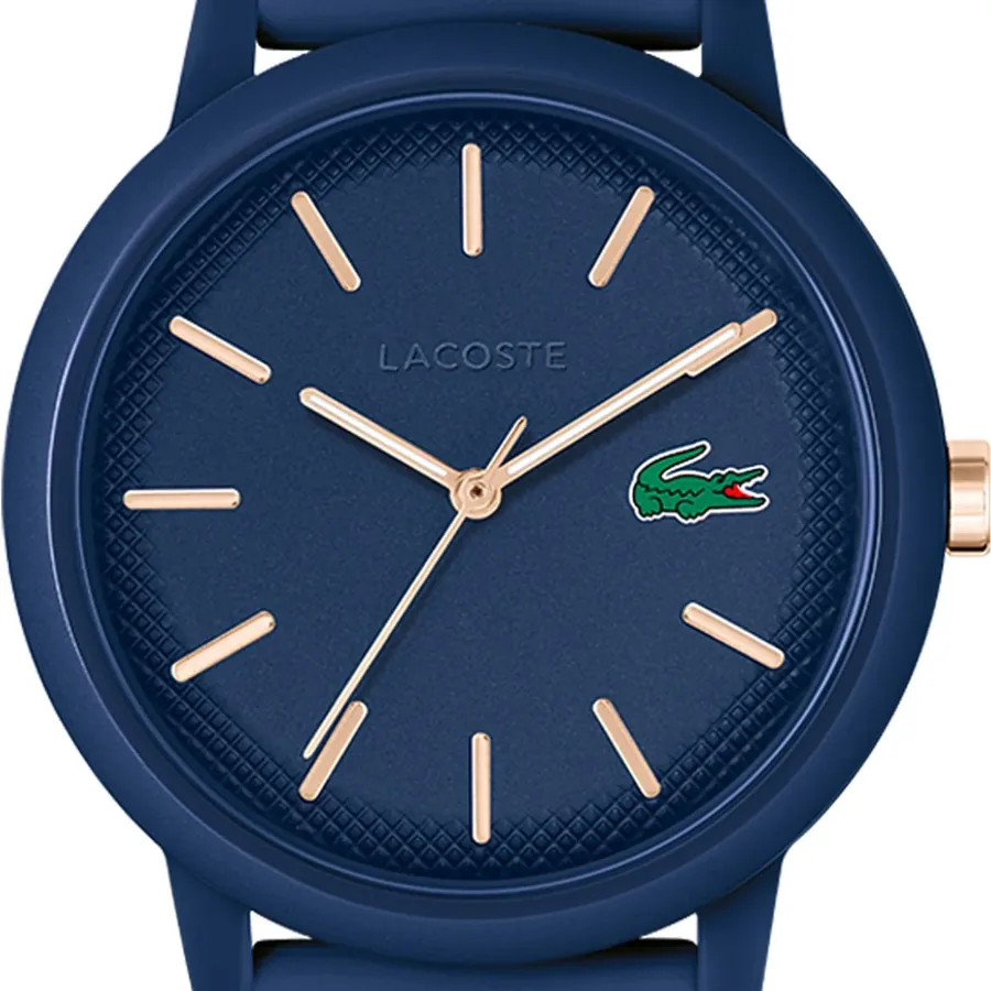 Lacoste Blue Dial, Blue Rubber Strap, Ref. 2011234, view 2