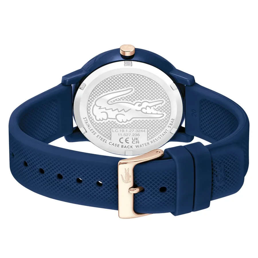 Lacoste Blue Dial, Blue Rubber Strap, Ref. 2011234, view 4