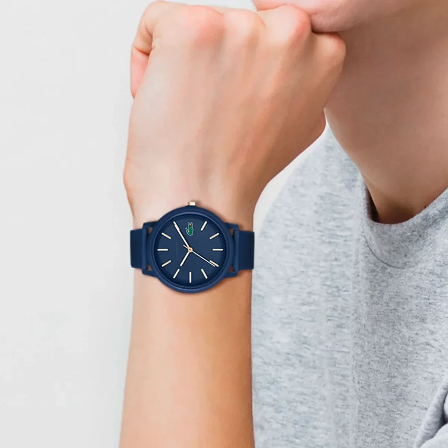 Lacoste Blue Dial, Blue Rubber Strap, Ref. 2011234, view 5
