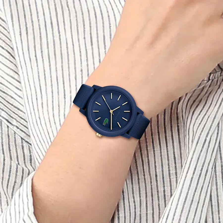 Lacoste Blue Dial, Blue Rubber Strap, Ref. 2001271, view 5