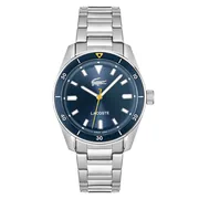 Blue dial / Silver-tone