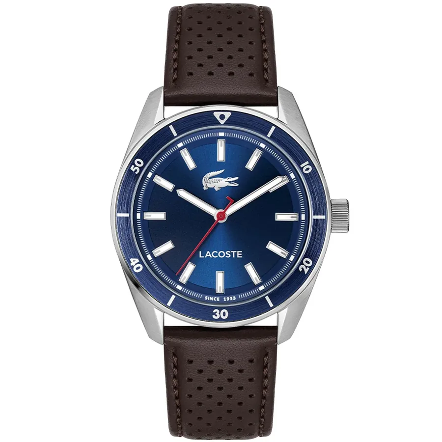 Lacoste Boston 39mm Blue Dial, Ref. 2011489, front view